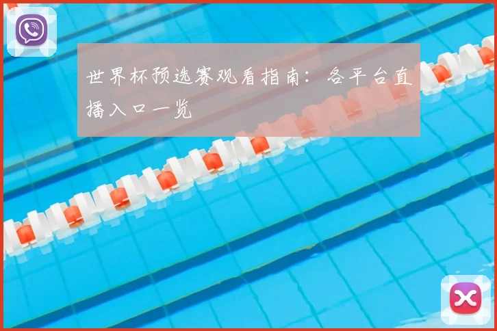 世界杯预选赛观看指南：各平台直播入口一览